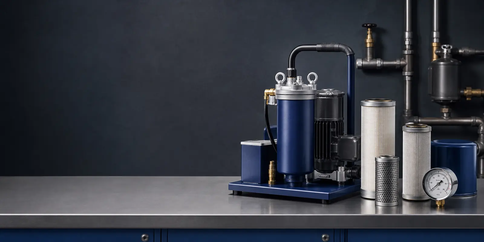CJC filtration units, filter inserts and monitoring components